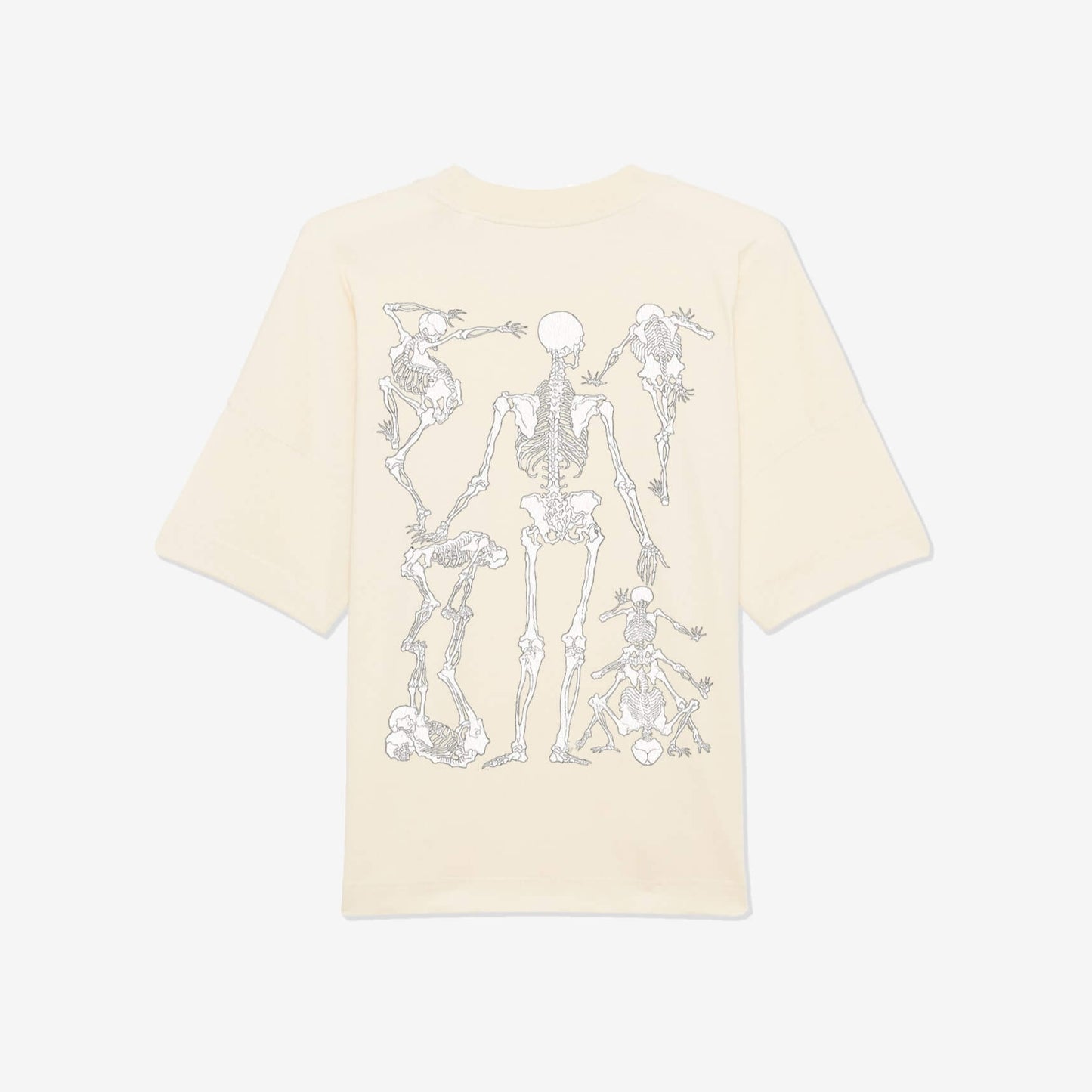 GRAVE PARTY T-SHIRT [NATURAL RAW]